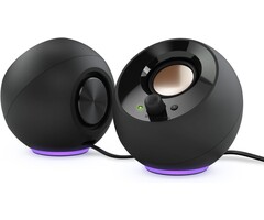 MF1725 - Creative Labs Pebble SE Minimalist 2.0 Channel Computer Speakers, 3.5mm AUX input, Black