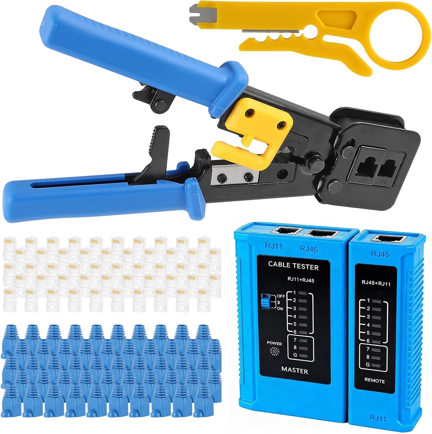 RJ45/Cat6 Crimp Tool Kit