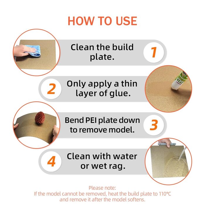 JT16-3D-GLU - XZN 3D Printer Glue Stick, 1.27oz, Strong First Layer Adhesion, Prevents Warping & Shifting, Fits Glass, PEI Sheet, Aluminum Build Plate, Fits PETG, PLA, TPU, ABS Filaments, Easy to Clean