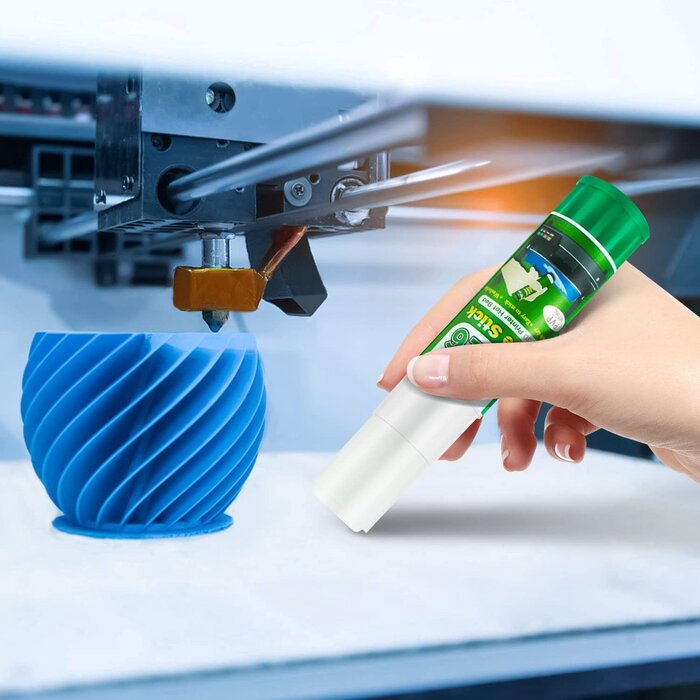JT16-3D-GLU - XZN 3D Printer Glue Stick, 1.27oz, Strong First Layer Adhesion, Prevents Warping & Shifting, Fits Glass, PEI Sheet, Aluminum Build Plate, Fits PETG, PLA, TPU, ABS Filaments, Easy to Clean