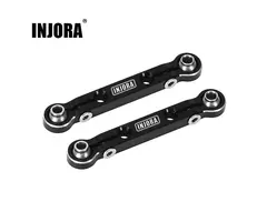 INJORA GROM-04BK - INJORA Aluminum Steering Links for Arrma Mojave Grom Losi Nascar