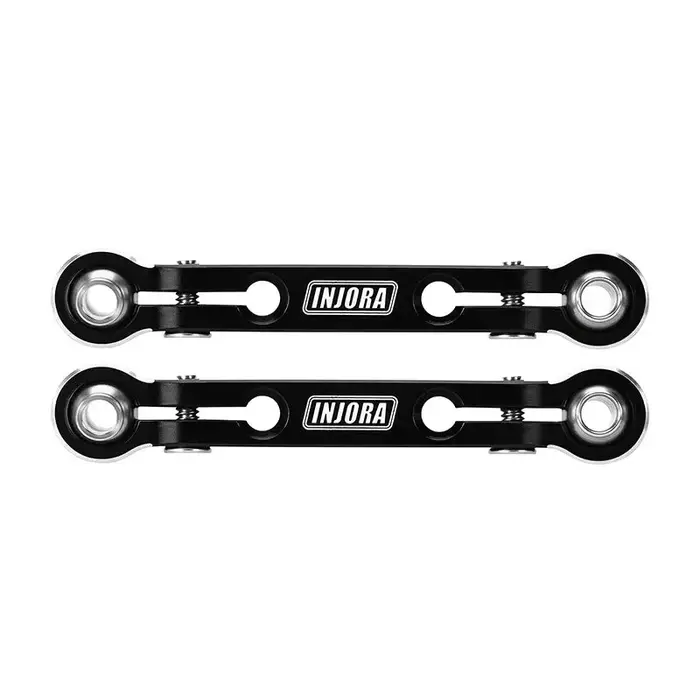 INJORA GROM-04BK - INJORA Aluminum Steering Links for Arrma Mojave Grom Losi Nascar
