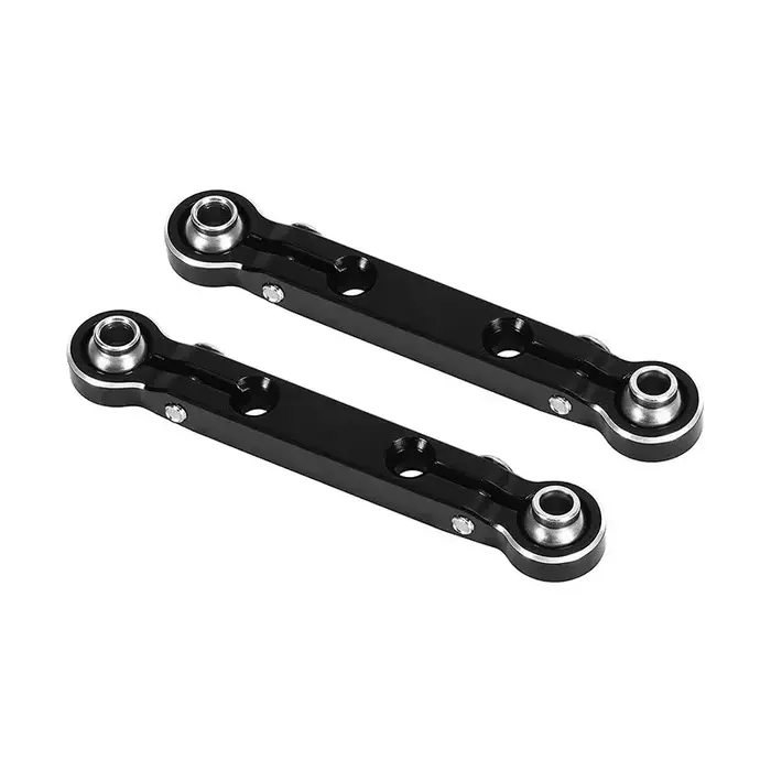 INJORA GROM-04BK - INJORA Aluminum Steering Links for Arrma Mojave Grom Losi Nascar