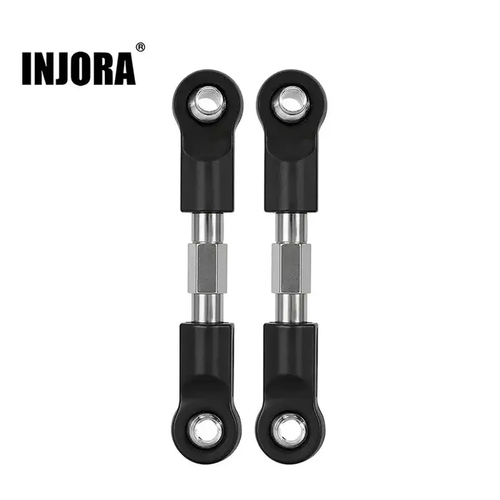INJORA GROM-09 - INJORA Stainless Steel Steering Links for Arrma Mojave Grom Losi Nascar