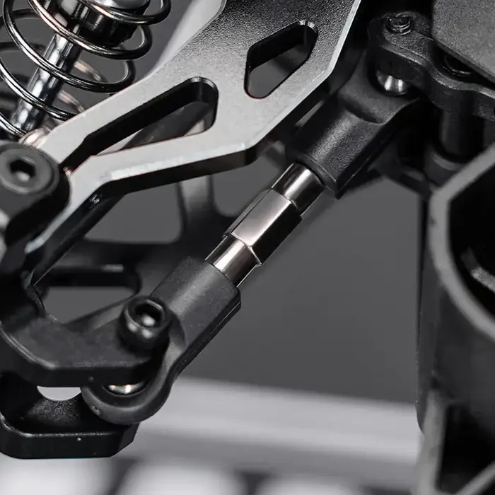 INJORA GROM-09 - INJORA Stainless Steel Steering Links for Arrma Mojave Grom Losi Nascar