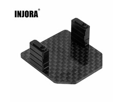 INJORA GROM-12 - INJORA Carbon Fiber & Aluminum Servo Mount for 1/16 Arrma Mojave Grom 1/12 Losi Nascar