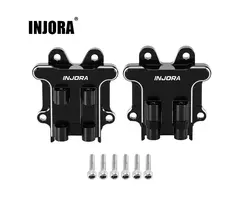 INJORA GROM-13BK - INJORA Aluminum Diff Cover Set for 1/16 Arrma Mojave Grom 1/12 Losi Nascar