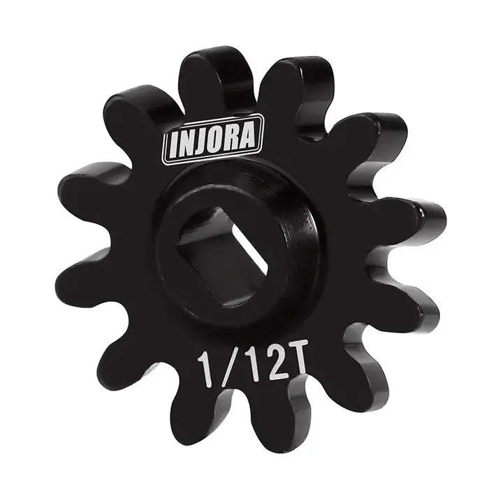 INJORA SCX24-141-12T - INJORA 1/12T Gears (Underdrive 33%) for SCX24 AX24