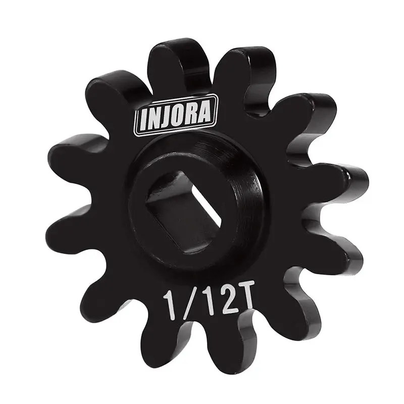 INJORA SCX24-141-12T - INJORA 1/12T Gears (Underdrive 33%) for SCX24 AX24