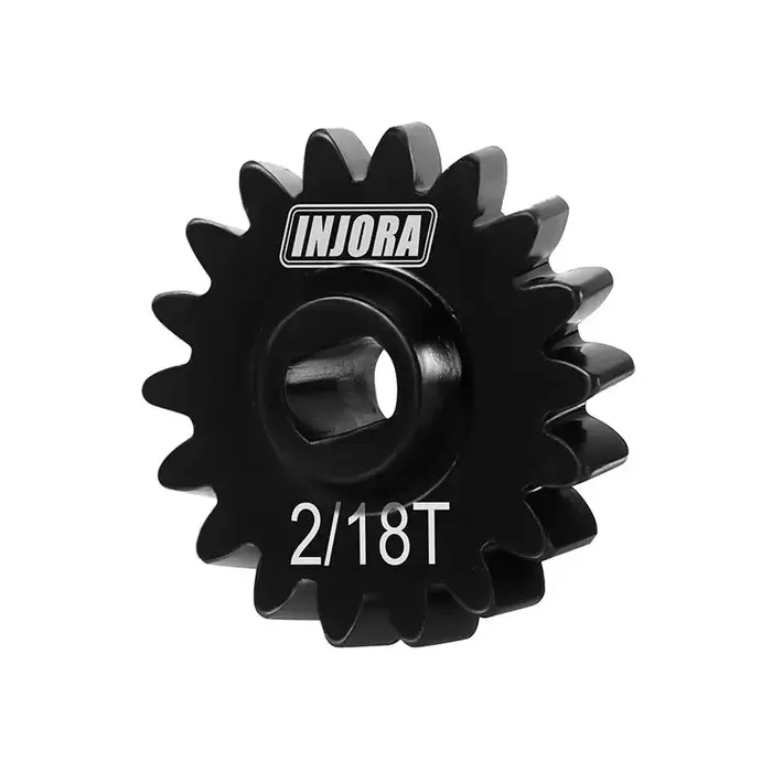 INJORA SCX24-77-18T - INJORA 2/18T Gears (Underdrive 11%) for SCX24 AX24