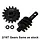 SCX24-77-16T - INJORA 2/16T Gears (As Stock) for SCX24 AX24