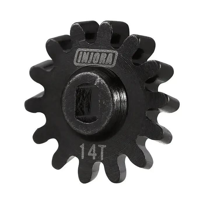INJORA SCX24-77-14T - INJORA 2/14T Gears (Overdrive 14%) for SCX24 AX24