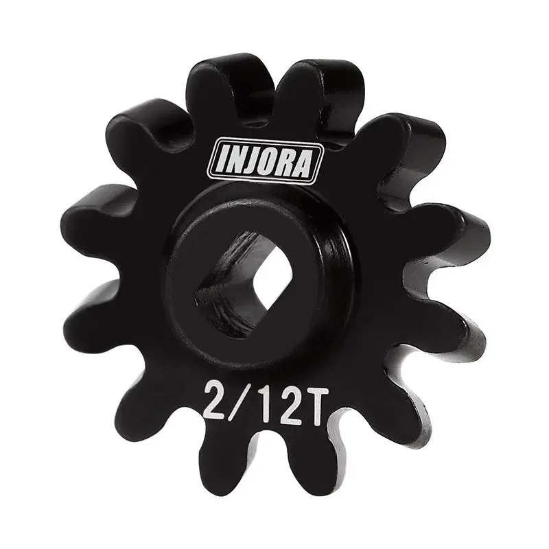 INJORA SCX24-77-12T - INJORA 2/12T Gears (Overdrive 33%) for SCX24 AX24