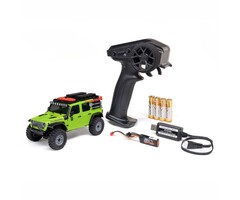 Axial AXI-2261T1 - 1/30 Axial SCX30 Jeep Wrangler, Green (Battery & Charger Included)