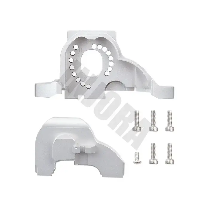INJORA CRAW2017238 - INJORA Aluminum Alloy Motor Mount Heat Sink for Traxxas TRX-4