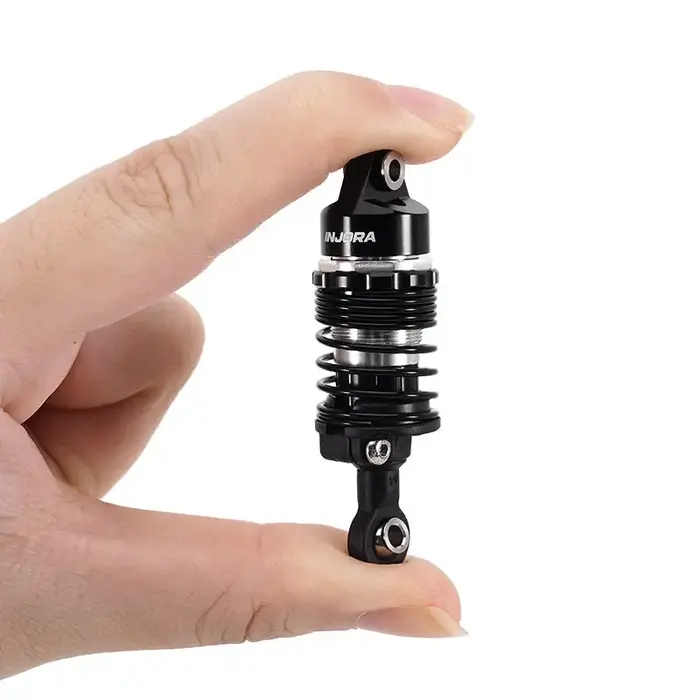 INJORA M-SLASH-01BS - INJORA 64mm Oil Shocks with Progressive Rate Springs for Mini Slash 4X4