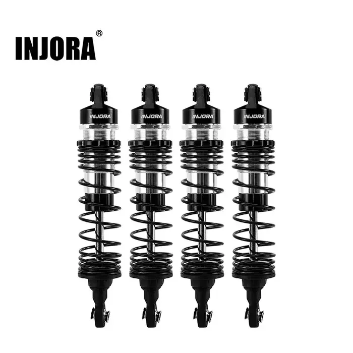 INJORA MAXX-01BS - INJORA 88mm Oil Shocks with Progressive Springs for 1/16 Monster Truck Mini Maxx Mini XRT