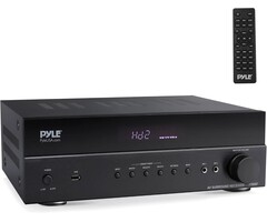 PT865BT - Pyle 5.2 Channel Hi-Fi Home Theater Receiver - 1000W MAX Wireless BT Surround Sound Stereo Amplifier System with 4k Ultra HD Support, MP3/USB/DAC, Ideal for Immersive Home Audio Experience