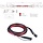 M/M-SLR-SCKT-12FT - Ovitar 12ft SAE Battery Charger Connector, 16AWG 2 Pin Bullet Quick Connect Disconnect Wire Harness for Solar Panel Battery Tender, Motorcycle, Cars, Tractor