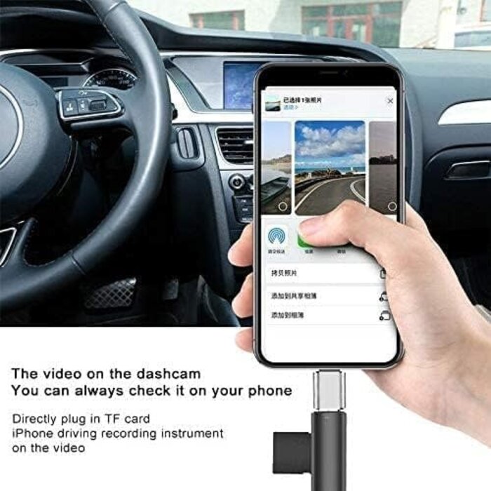 OTG2LIGHT - esbeecables (Apple MFi Certified) Lightning Male to USB Female Camera Adapter, Portable OTG Data Sync Converter for iPhone13/12/11/Xr/X/XS/8/7/Card Reader/Flash Drive/Mouse/MIDI Keyboard
