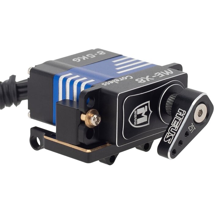 25T-SH-SCX24 - MEUS RACING 2pk SCX24 Servo Arm 25T Servo Horn for High Torque Micro Servo SCX24 1/24 RC Crawler Upgrades Parts, Not for Stock Servo