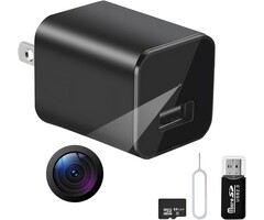 Spy Camera Charger - Hidden Camera - Premium Pack - HD 1080P - Best Mini Spy Camera - USB Charger Camera - Secret Camera - Nanny Cam - Small Cameras for Spying - Surveillance Camera Full HD