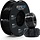 TPU-BLK - EONO3D Black TPU 95A Filament 1.75mm, Flexible 3D Printer Filament 1kg (2.2lbs), Soft Elastic & Durable, Easy Print No Stringing, High Strength for Phone Case, Wearables & Functional Parts