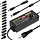 3-24V-5AMP-120W - Meiyue Adjustable Power Supply 3V~24V 5A 120W Universal 100V-240V AC/DC Power Adapter Converter 8V 12V 15V 18V 19V 20V 24V Power Supply with 14 DC Tips&Polarity Converter for LED Strip Light Printer Speaker