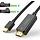 MINI-DP2HDMI-6FT -  UVOOI 4K Mini DisplayPort to HDMI Cable 6FT, Mini DP to HDMI Cable Adapter (4K@30Hz, 2K@60Hz, 1080P@120Hz) Compatible with Thunderbolt 2, MacBook Air/Pro, Surface Pro/Dock, Projector, Monitor