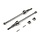 BZN540239 - Smyter MT Turbo Front Universal Drive Shafts (Steel/2pcs)