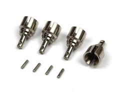 BlackZon BZN540238 - Smyter MT Turbo Metal Diff. OutDrive Cups (4pcs)