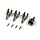 BZN540238 - Smyter MT Turbo Metal Diff. OutDrive Cups (4pcs)