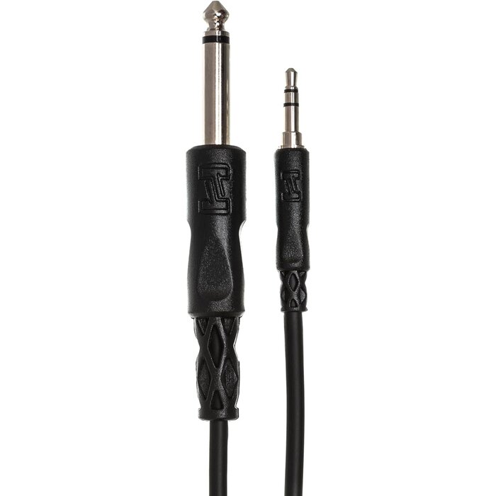 CMP-105 - Hosa Mono Interconnect, 1/4in TS to 3.5mm TRS, 5 Feet
