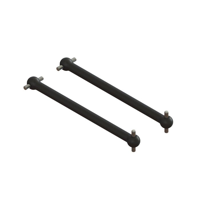 Arrma ARA311179 - ARRMA 50mm Dogbone (2) 1/14 Typhon, 1/16 Gorgon & Quake, 1/18 Granite
