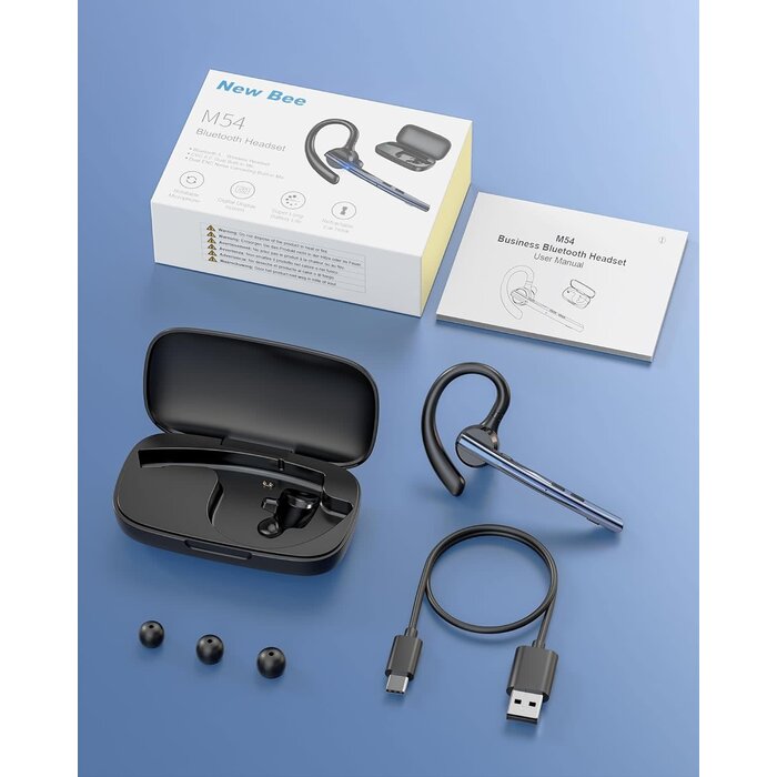 In-Ear Wireless Bluetooth® Single-Ear Mono Headset with Microphone