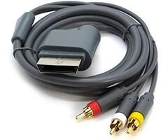 A/V-360-6ft - WICAREYO A/V Audio Video Optical Cable Cord Compatible for Xbox 360 Console