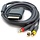 A/V-360-6ft - WICAREYO A/V Audio Video Optical Cable Cord Compatible for Xbox 360 Console