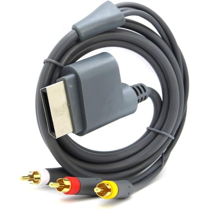 A/V-360-6ft - WICAREYO A/V Audio Video Optical Cable Cord Compatible for Xbox 360 Console