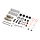 TLR143002 - Team Losi Racing Shock Set Complete, Link Mount (2): TTLMT