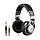 GCIDJX500 - Gemini® Over-the-Ear Professional DJ Headphones, 1/4in & 3.5mm Connection, Silver and Black, DJX-500