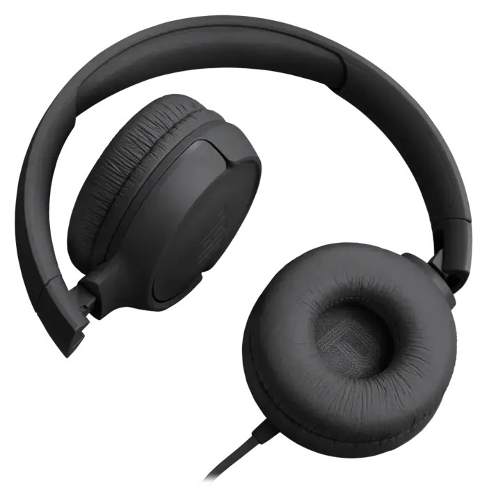 JBL JBLT520CBLKAM - JBL - Tune 520C On Ear Wired Headphones - Black