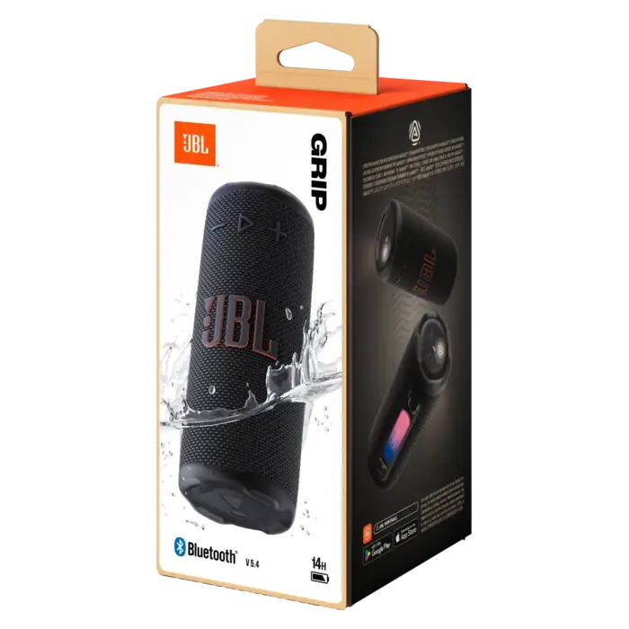 JBL JBLGRIPBLKAM - JBL GRIP Bluetooth Speaker, Black
