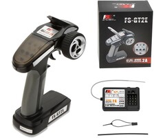 FS-GT2E - Flysky FS-GT2E AFHDS 2A 2.4ghz 2CH Radio System Transmitter for RC Car Boat with FS-A3 Receiver