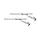 INA-27SR - INJORA 2pcs Metal Windshield Wipers for 1/10 RC Crawlers