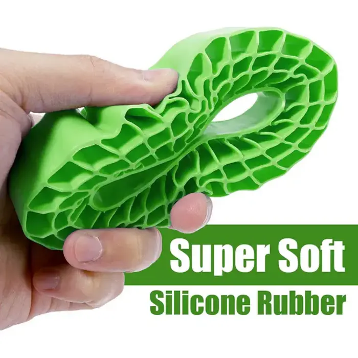 INJORA DGT-1907GN - INJORA 4pcs Green (Super Soft) Silicone Rubber Inserts for 1.9" 108-110mm(4.35" OD) Tires (1907) 1/10 Scale