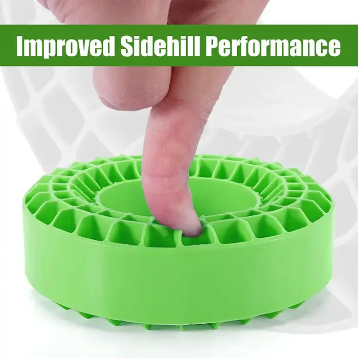 INJORA DGT-1907GN - INJORA 4pcs Green (Super Soft) Silicone Rubber Inserts for 1.9" 108-110mm(4.35" OD) Tires (1907) 1/10 Scale