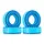 DGT-1907BL - INJORA 4pcs Blue (Soft) Silicone Rubber Inserts for 1.9" 108-110mm(4.35" OD) Tires (1907) 1/10 Scale
