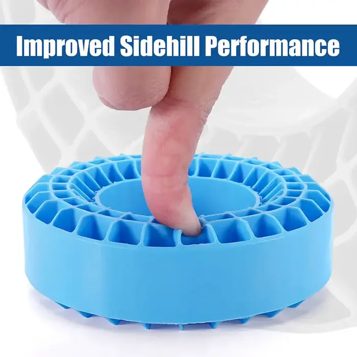 INJORA DGT-1907BL - INJORA 4pcs Blue (Soft) Silicone Rubber Inserts for 1.9" 108-110mm(4.35" OD) Tires (1907) 1/10 Scale