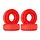 DGT-1906RD - INJORA 4pcs Red (Hard) Silicone Rubber Inserts for 1.9" 118-122mm (4.75" OD) Tires (1906)