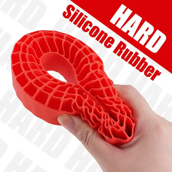 INJORA DGT-1906RD - INJORA 4pcs Red (Hard) Silicone Rubber Inserts for 1.9" 118-122mm (4.75" OD) Tires (1906)